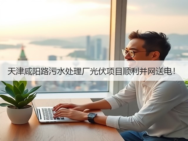 天津咸阳路污水处理厂光伏项目顺利并网送电!(图1) 天津咸阳路污水处理厂光伏项目顺利并网送电!(图1)