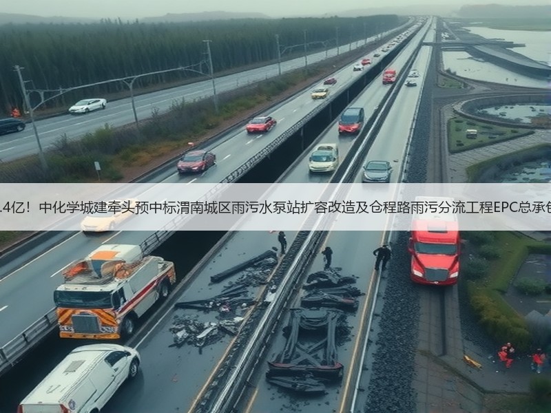 近1.4亿！中化学城建牵头预中标渭南城区雨污水泵站扩容改造及仓程路雨污分流工程EPC总承包！