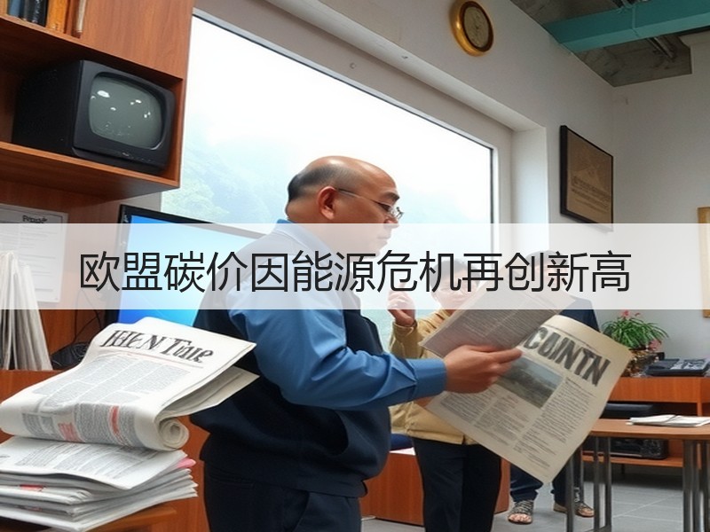 欧盟碳价因能源危机再创新高