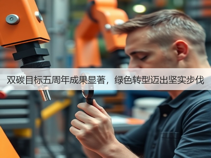 双碳目标五周年成果显著，绿色转型迈出坚实步伐