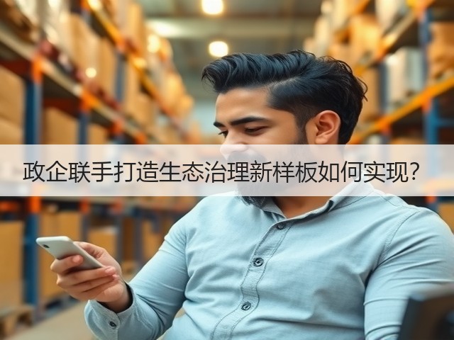政企联手打造生态治理新样板如何实现?(图2) 政企联手打造生态治理新样板如何实现?(图2)