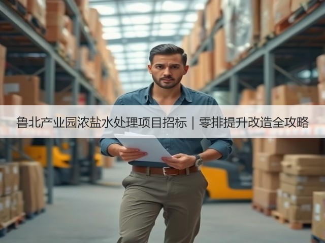 鲁北产业园浓盐水处理项目招标|零排提升改造全攻略(图1) 鲁北产业园浓盐水处理项目招标|零排提升改造全攻略(图1)