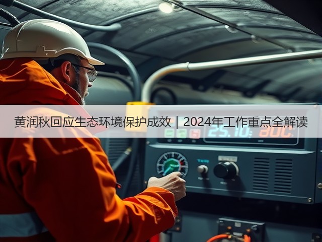 黄润秋回应生态环境保护成效｜2024年工作重点全解读(图2)