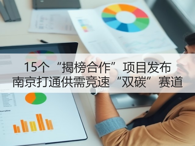 15个“揭榜合作”项目发布 南京打通供需竞速“双碳”赛道(图2)