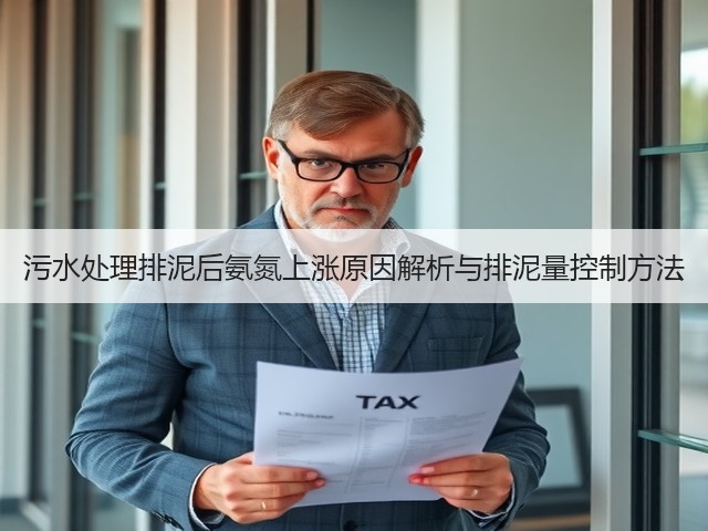 污水处理排泥后氨氮上涨原因解析与排泥量控制方法(图1) 污水处理排泥后氨氮上涨原因解析与排泥量控制方法(图1)