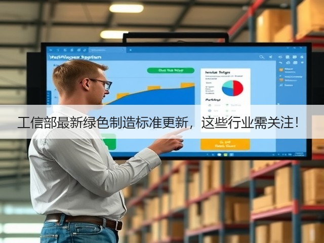 工信部最新绿色制造标准更新,这些行业需关注!(图2) 工信部最新绿色制造标准更新,这些行业需关注!(图2)