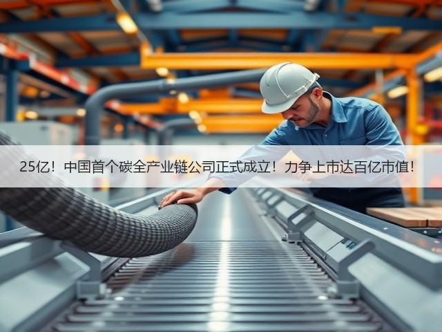 25亿!中国首个碳全产业链公司正式成立!力争上市达百亿市值!(图3) 25亿!中国首个碳全产业链公司正式成立!力争上市达百亿市值!(图3)