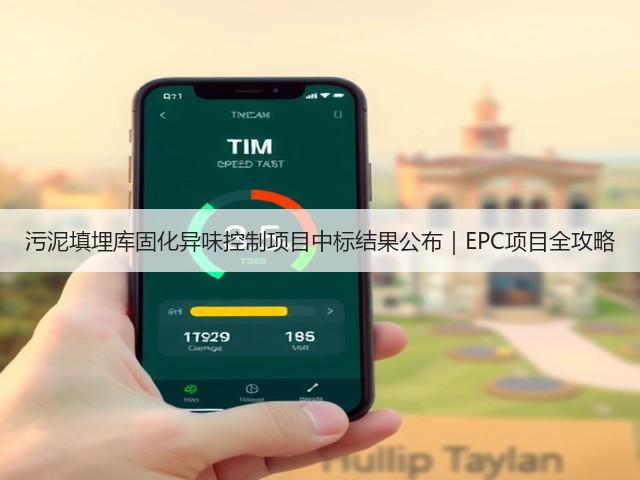 污泥填埋库固化异味控制项目中标结果公布|EPC项目全攻略(图1) 污泥填埋库固化异味控制项目中标结果公布|EPC项目全攻略(图1)