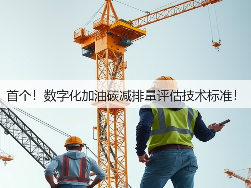 首个！数字化加油碳减排量评估技术标准！