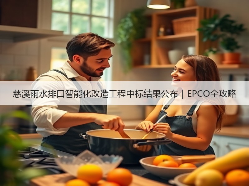 慈溪雨水排口智能化改造工程中标结果公布|EPCO全攻略 慈溪雨水排口智能化改造工程中标结果公布|EPCO全攻略