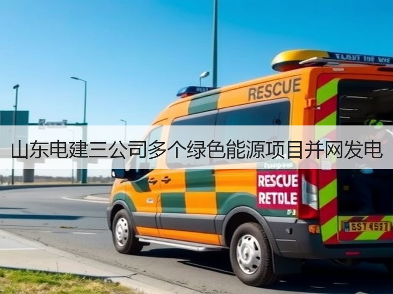 山东电建三公司多个绿色能源项目并网发电
