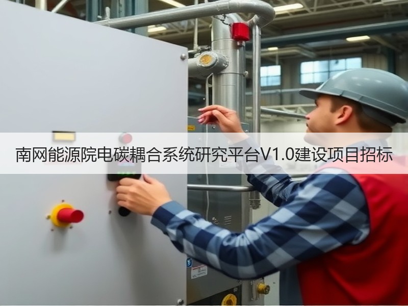 南网能源院电碳耦合系统研究平台V1.0建设项目招标