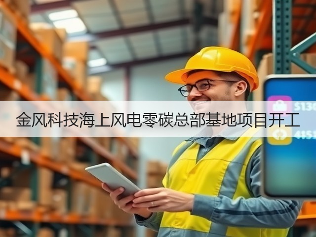 金风科技海上风电零碳总部基地项目开工(图2) 金风科技海上风电零碳总部基地项目开工(图2)