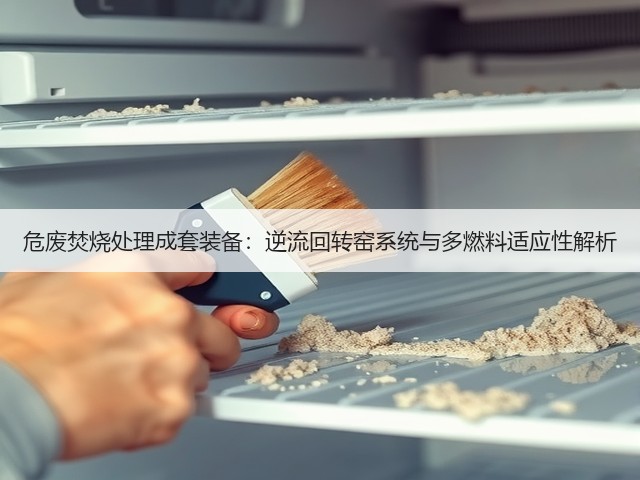 危废焚烧处理成套装备:逆流回转窑系统与多燃料适应性解析(图1) 危废焚烧处理成套装备:逆流回转窑系统与多燃料适应性解析(图1)