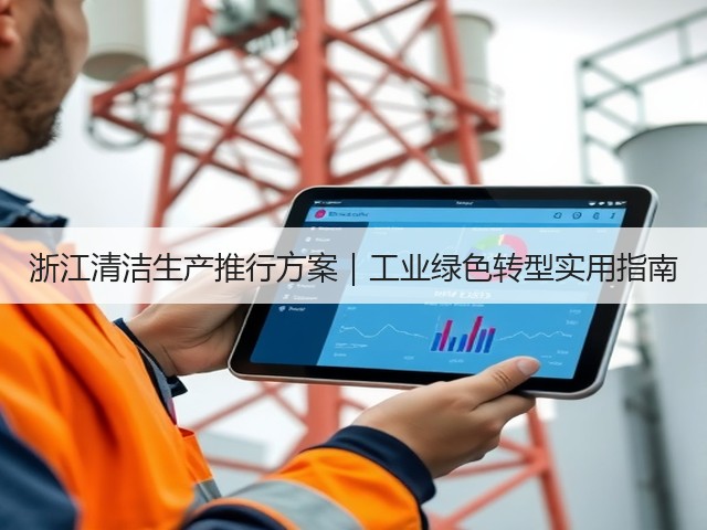 浙江清洁生产推行方案|工业绿色转型实用指南(图3) 浙江清洁生产推行方案|工业绿色转型实用指南(图3)