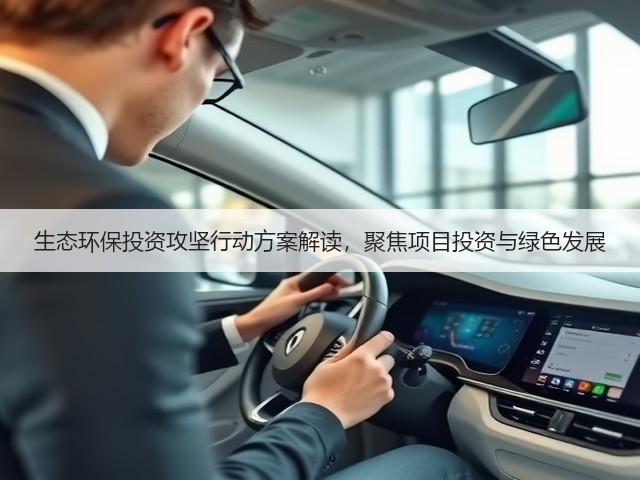 生态环保投资攻坚行动方案解读,聚焦项目投资与绿色发展(图1) 生态环保投资攻坚行动方案解读,聚焦项目投资与绿色发展(图1)
