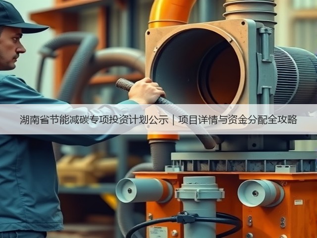 湖南省节能减碳专项投资计划公示|项目详情与资金分配全攻略(图1) 湖南省节能减碳专项投资计划公示|项目详情与资金分配全攻略(图1)