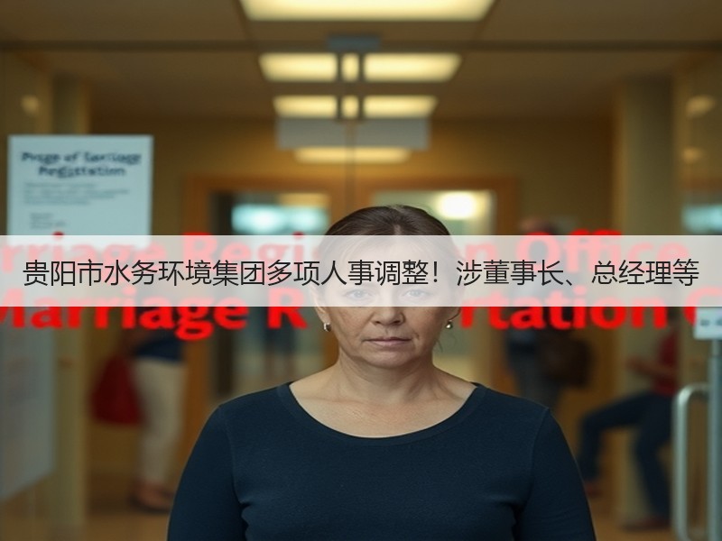 贵阳市水务环境集团多项人事调整！涉董事长、总经理等
