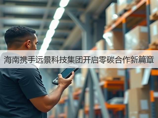 海南携手远景科技集团开启零碳合作新篇章(图2)