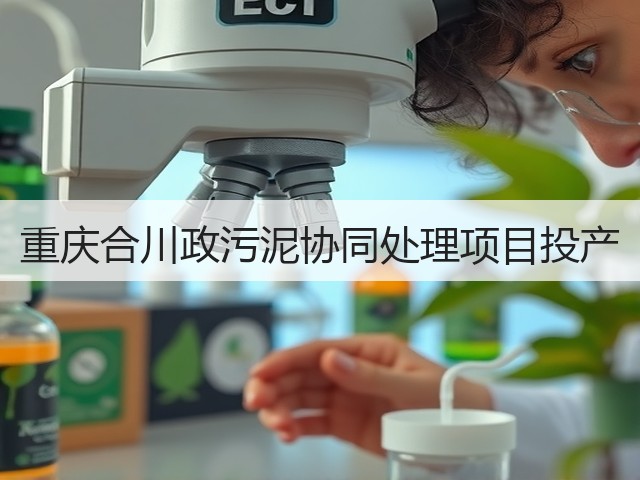 重庆合川政污泥协同处理项目投产(图1) 重庆合川政污泥协同处理项目投产(图1)