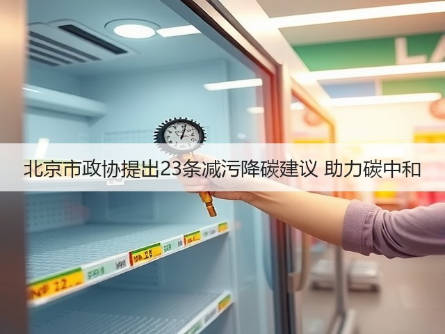 北京市政协提出23条减污降碳建议 助力碳中和(图1) 北京市政协提出23条减污降碳建议 助力碳中和(图1)
