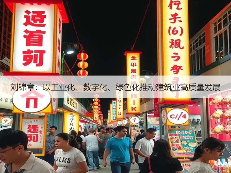 刘锦章：以工业化、数字化、绿色化推动建筑业高质量发展
