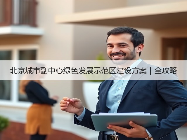北京城市副中心绿色发展示范区建设方案|全攻略(图3) 北京城市副中心绿色发展示范区建设方案|全攻略(图3)