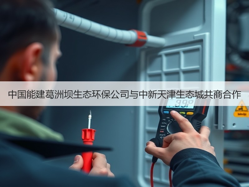 中国能建葛洲坝生态环保公司与中新天津生态城共商合作