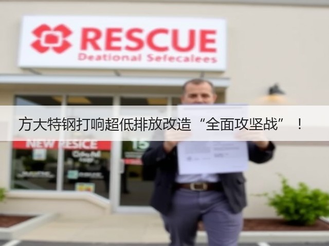 方大特钢打响超低排放改造“全面攻坚战” !(图1) 方大特钢打响超低排放改造“全面攻坚战” !(图1)