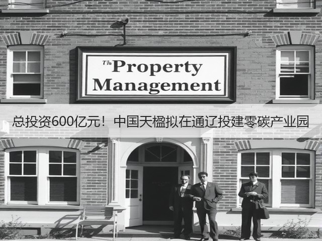 总投资600亿元！中国天楹拟在通辽投建零碳产业园(图2)