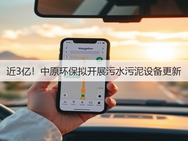 近3亿!中原环保拟开展污水污泥设备更新(图1) 近3亿!中原环保拟开展污水污泥设备更新(图1)