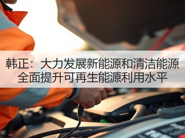 韩正:大力发展新能源和清洁能源 全面提升可再生能源利用水平(图3) 韩正:大力发展新能源和清洁能源 全面提升可再生能源利用水平(图3)