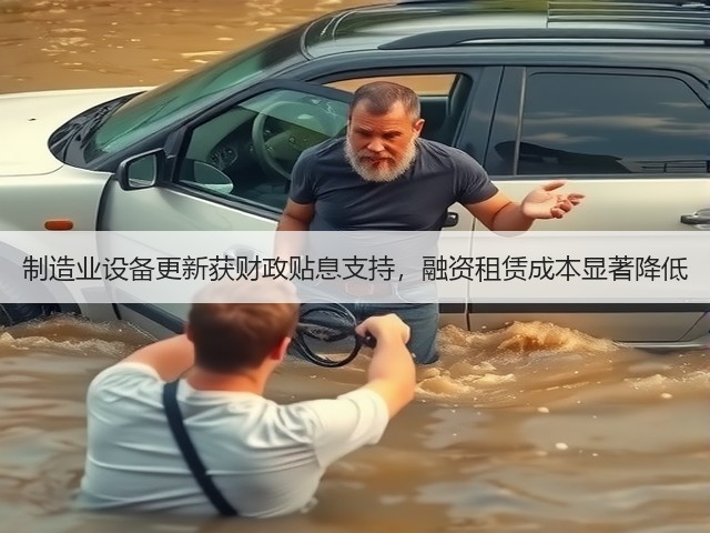 制造业设备更新获财政贴息支持，融资租赁成本显著降低(图3)