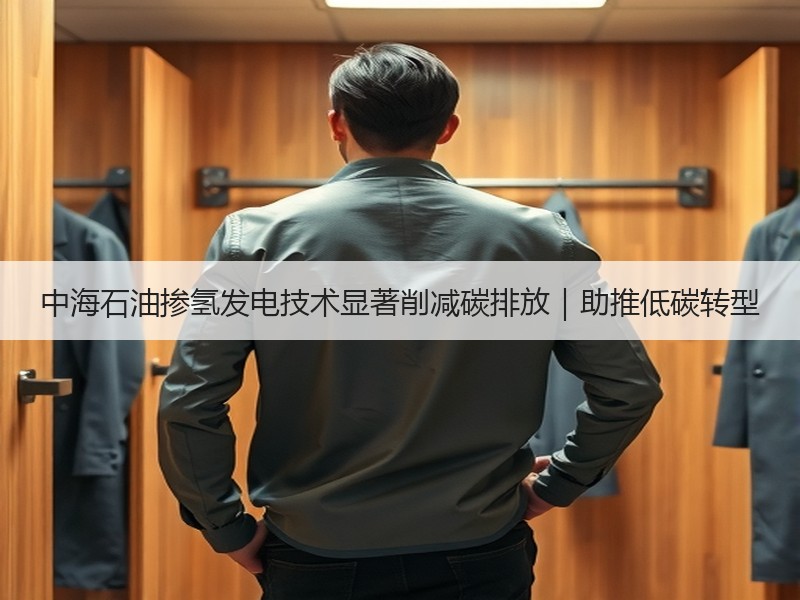中海石油掺氢发电技术显著削减碳排放|助推低碳转型 中海石油掺氢发电技术显著削减碳排放|助推低碳转型