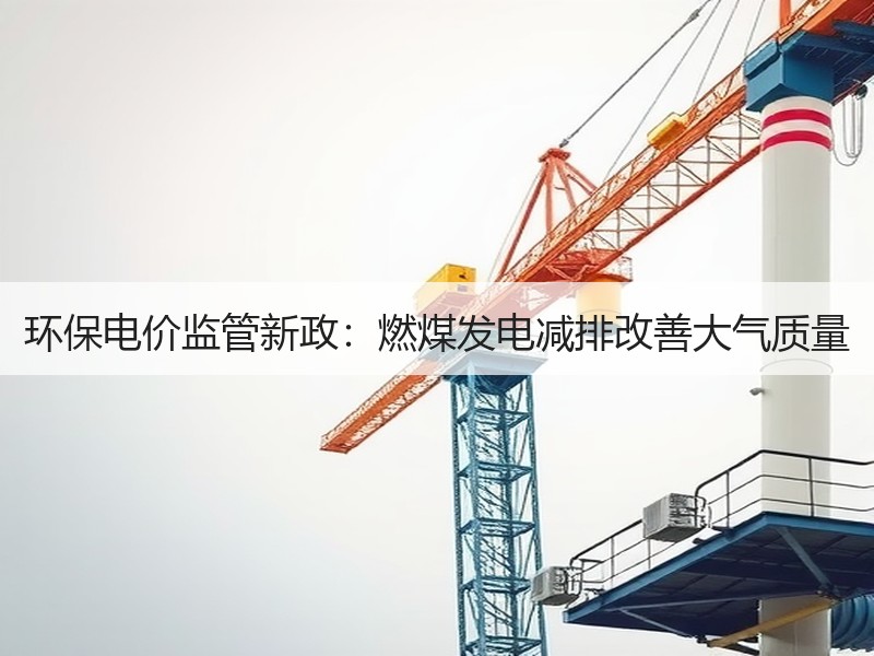 环保电价监管新政:燃煤发电减排改善大气质量 环保电价监管新政:燃煤发电减排改善大气质量