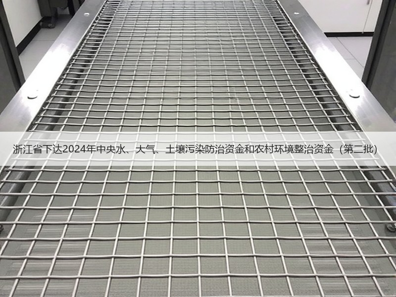 浙江省下达2024年中央水、大气、土壤污染防治资金和农村环境整治资金（第二批）