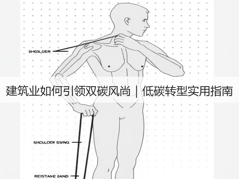 建筑业如何引领双碳风尚|低碳转型实用指南 建筑业如何引领双碳风尚|低碳转型实用指南