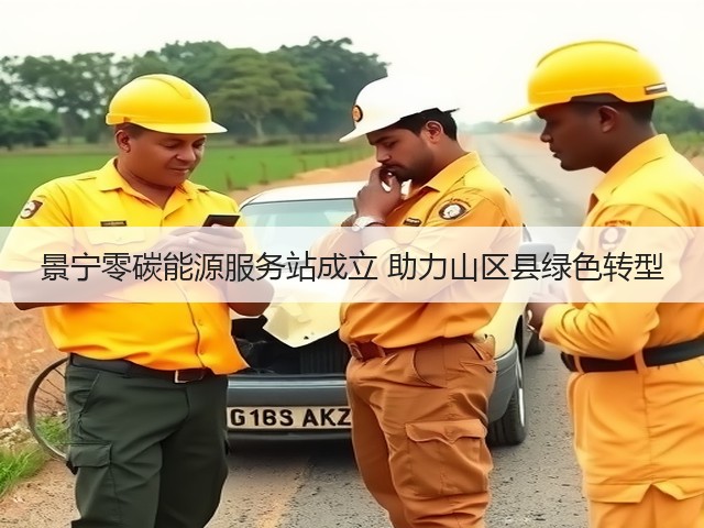 景宁零碳能源服务站成立 助力山区县绿色转型(图1) 景宁零碳能源服务站成立 助力山区县绿色转型(图1)