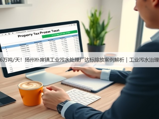 6万吨/天！扬州朴席镇工业污水处理厂达标排放案例解析｜工业污水治理(图1)
