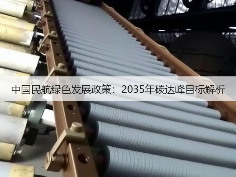 中国民航绿色发展政策：2035年碳达峰目标解析