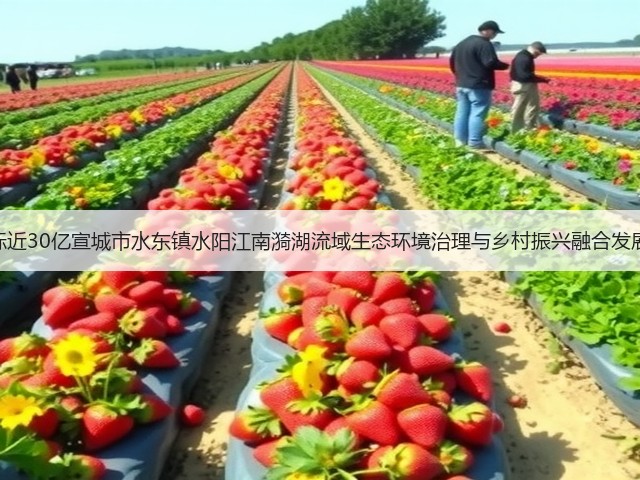 中建八局牵头中标近30亿宣城市水东镇水阳江南漪湖流域生态环境治理与乡村振兴融合发展(EOD)项目!(图1) 中建八局牵头中标近30亿宣城市水东镇水阳江南漪湖流域生态环境治理与乡村振兴融合发展(EOD)项目!(图1)
