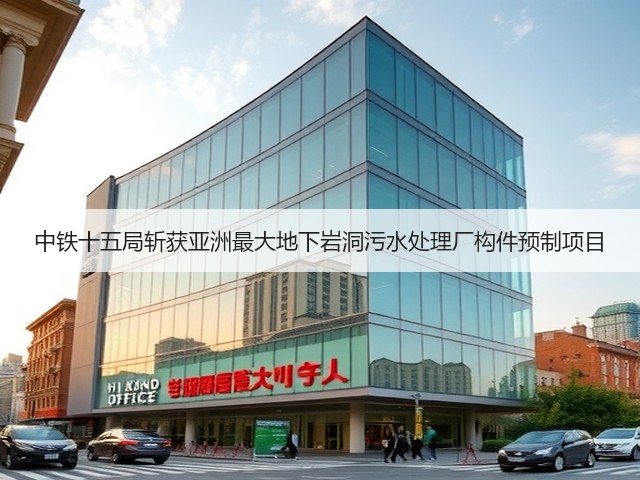 中铁十五局斩获亚洲最大地下岩洞污水处理厂构件预制项目(图1) 中铁十五局斩获亚洲最大地下岩洞污水处理厂构件预制项目(图1)