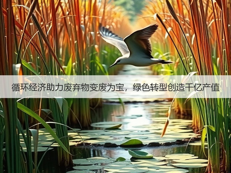 循环经济助力废弃物变废为宝，绿色转型创造千亿产值