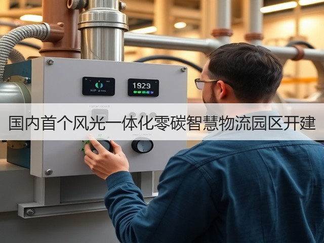 国内首个风光一体化零碳智慧物流园区开建(图1) 国内首个风光一体化零碳智慧物流园区开建(图1)