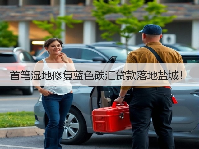 首笔湿地修复蓝色碳汇贷款落地盐城！(图3)
