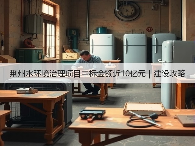 荆州水环境治理项目中标金额近10亿元|建设攻略(图3) 荆州水环境治理项目中标金额近10亿元|建设攻略(图3)