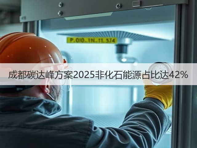 成都碳达峰方案2025非化石能源占比达42%(图3)
