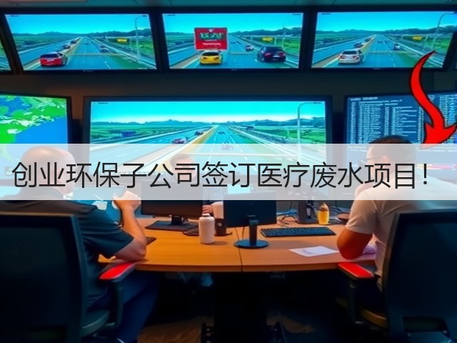 创业环保子公司签订医疗废水项目!(图1) 创业环保子公司签订医疗废水项目!(图1)