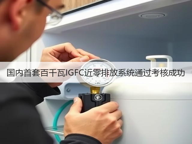 国内首套百千瓦IGFC近零排放系统通过考核成功(图3) 国内首套百千瓦IGFC近零排放系统通过考核成功(图3)