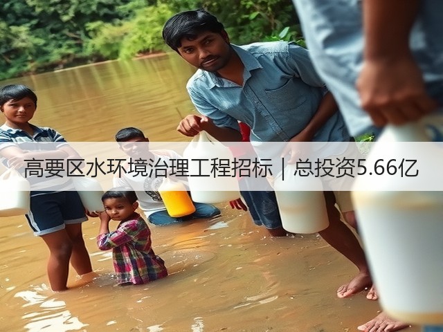 高要区水环境治理工程招标|总投资5.66亿(图1) 高要区水环境治理工程招标|总投资5.66亿(图1)